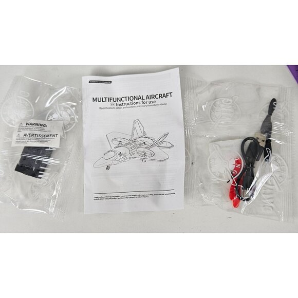 Remote Control Aircraft L0712 Multifunctional Drone Fighter Jet Controller & Acc - Picture 8 of 8